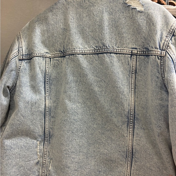 Banana Republic Factory Light Blue Jean Jacket - Picture 5 of 10